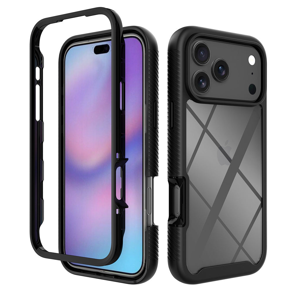 Shockproof Magnetic Phone Case for iPhone 17 16 15 14 Series - Anti-Fall TPU Protective Hard Cover