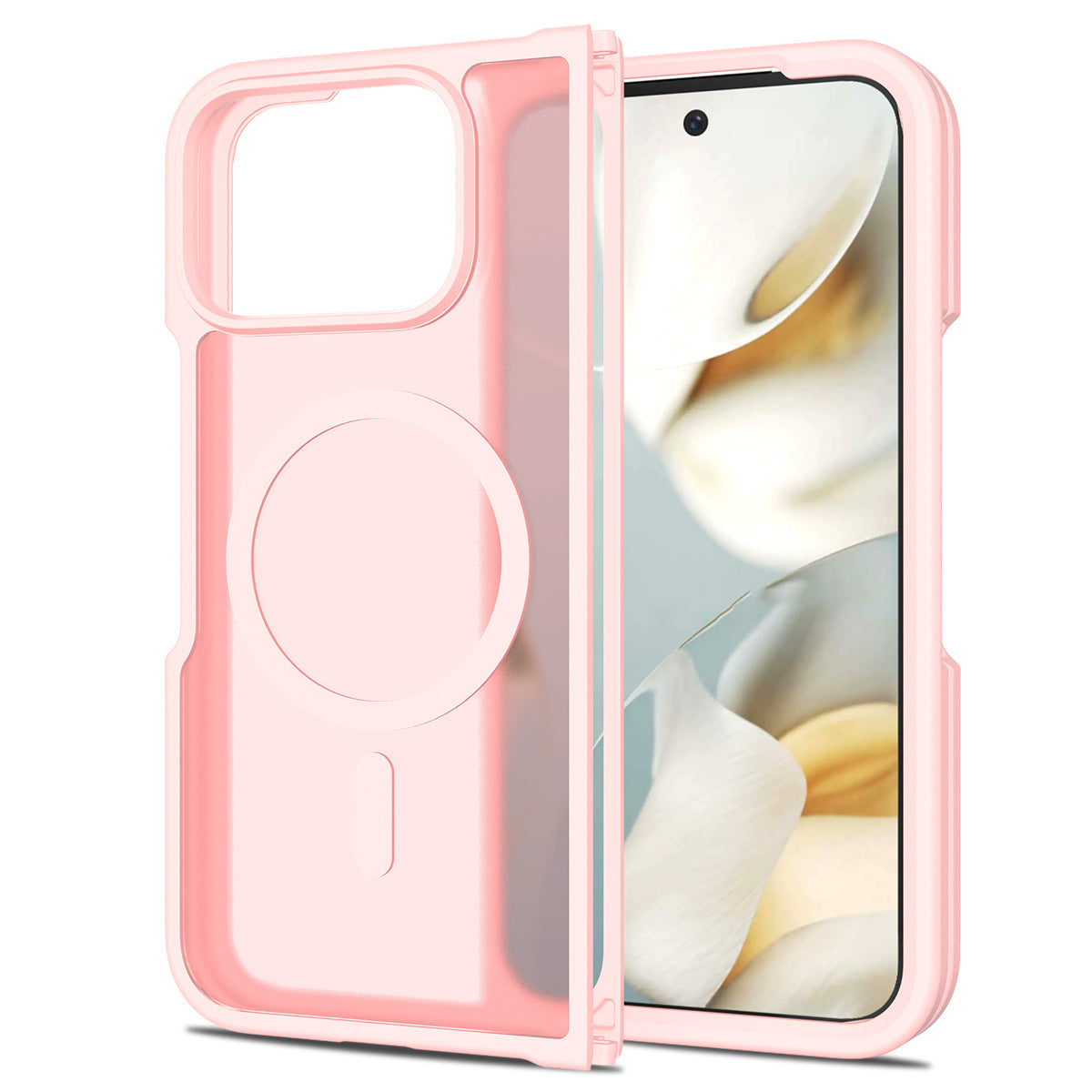Magnetic Skin-Feel Protective TPU Case for Google Pixel 9 / 9 Pro / 9 Pro XL / Fold, Anti-Drop Slim Phone Cover