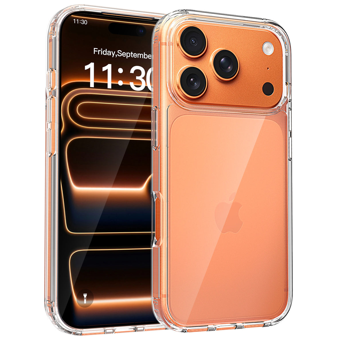 Magnetic Clear Case for iPhone 16 15 14 13 Pro Max - Slim Shockproof Anti-Scratch Transparent TPU Phone Cover
