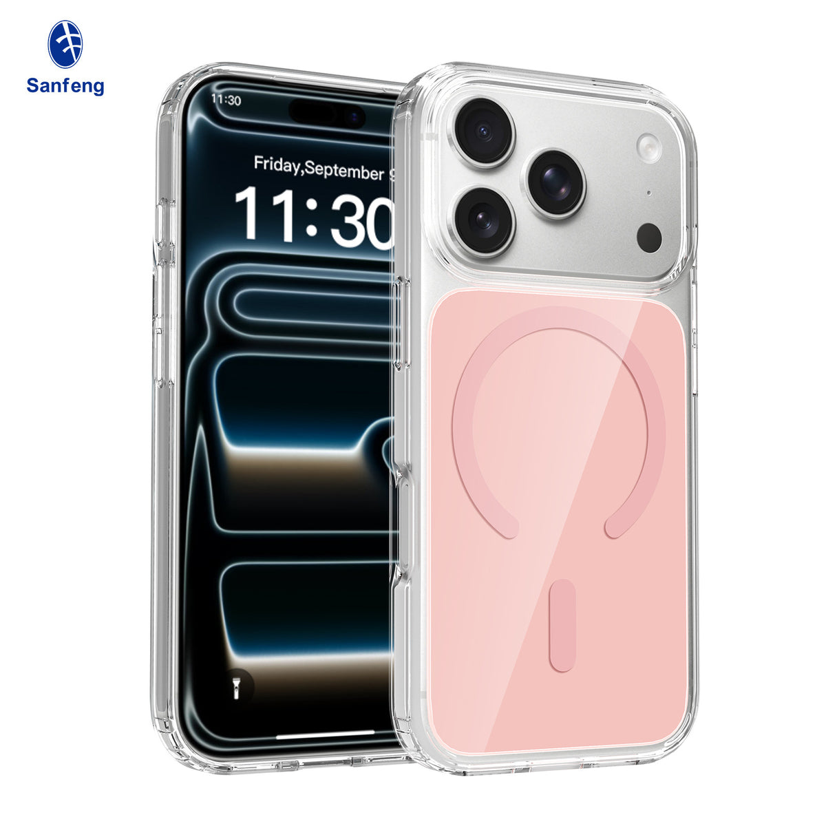 Transparent TPU Shockproof Protective Phone Case for iPhone 17 Pro Max, 16, 15, 14, 13 - Anti-Fall Soft Cover
