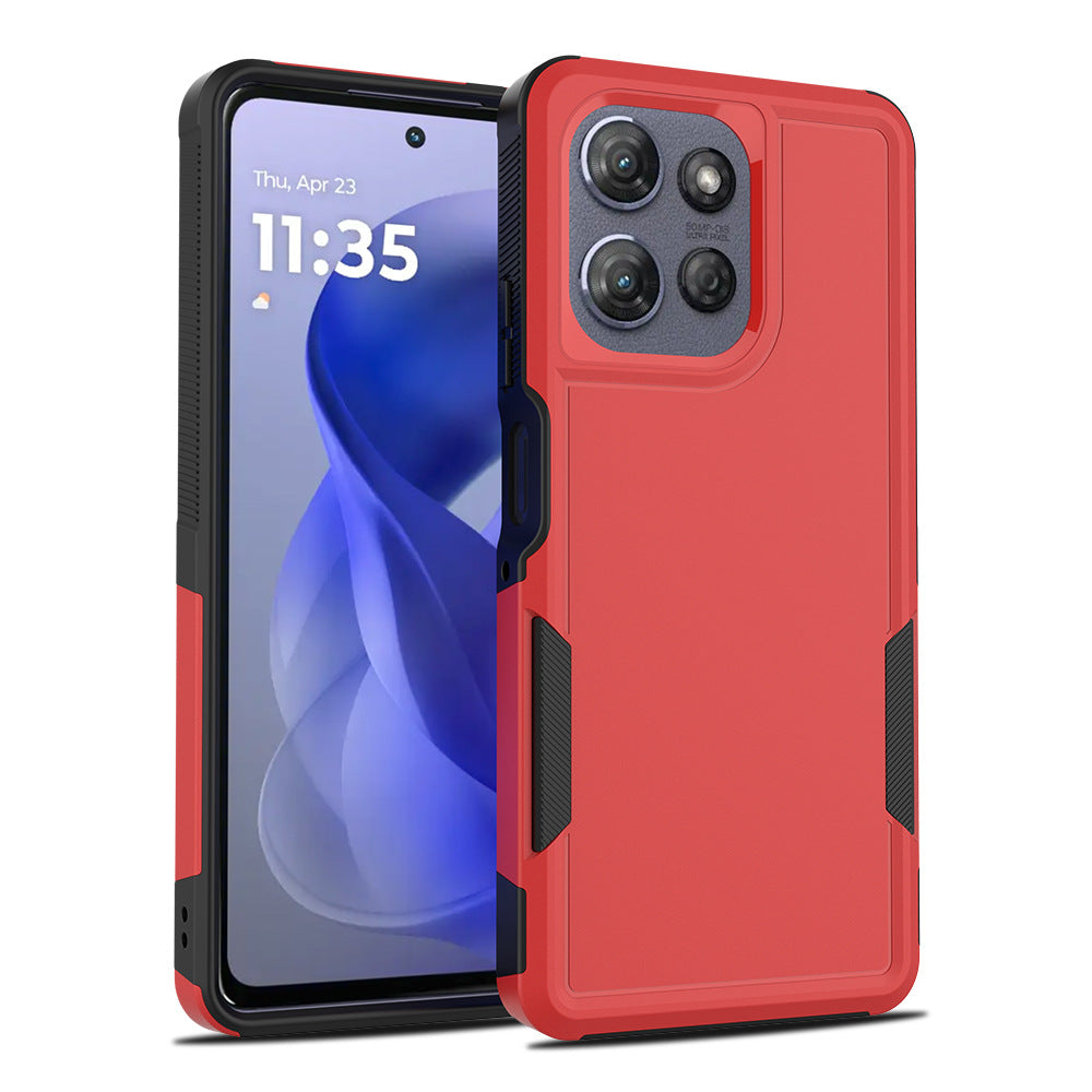Shockproof TPU+PC Protective Case for Motorola Moto G Power 5G 2025, Anti-Fingerprint Anti-Fall Phone Cover