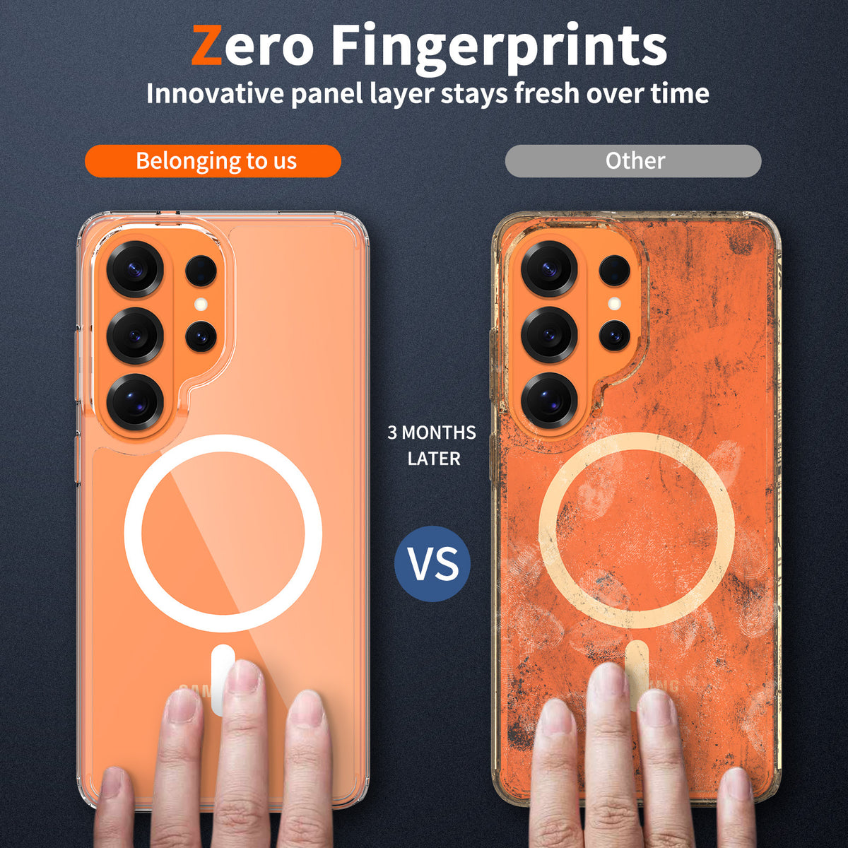 Ultra-Thin Transparent Soft TPU Protective Phone Case for Samsung, Minimalist Anti-Fall Clear Cover