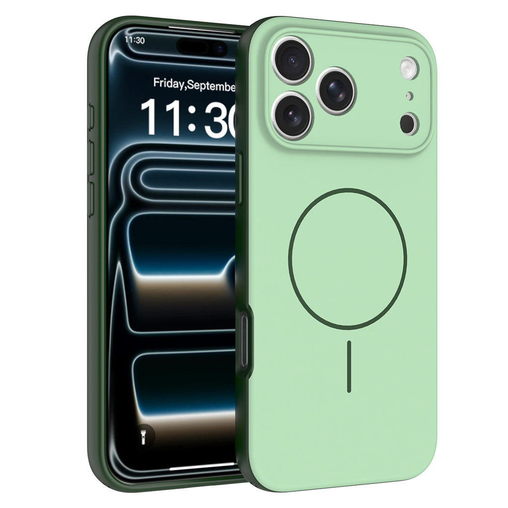 Magnetic Anti-Drop Phone Case with Lanyard, Skin-Feel PC+TPU Protective Cover Compatible with iPhone 16 / 17 Series