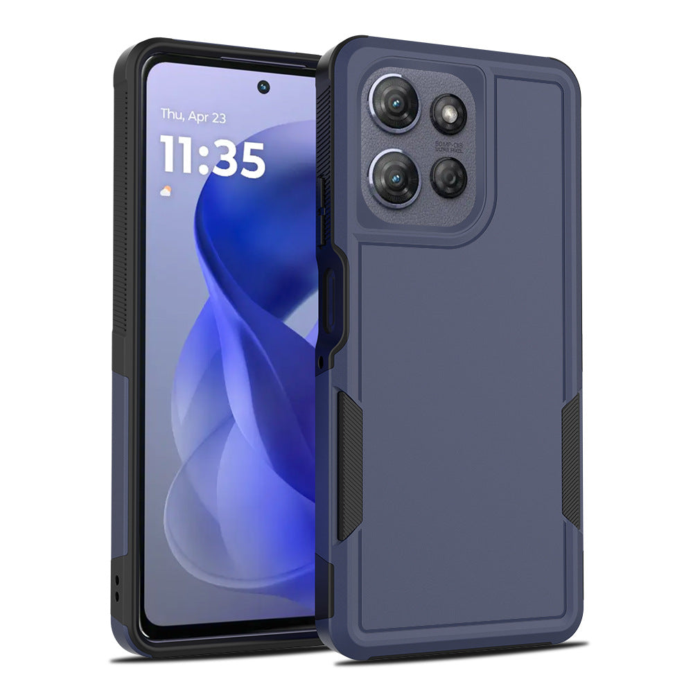 Shockproof TPU+PC Protective Case for Motorola Moto G Power 5G 2025, Anti-Fingerprint Anti-Fall Phone Cover