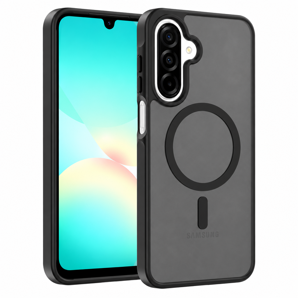 Matte Skin-Feel Magnetic Phone Case for Samsung Galaxy A Series, Shockproof Anti-Drop TPU Protective Cover