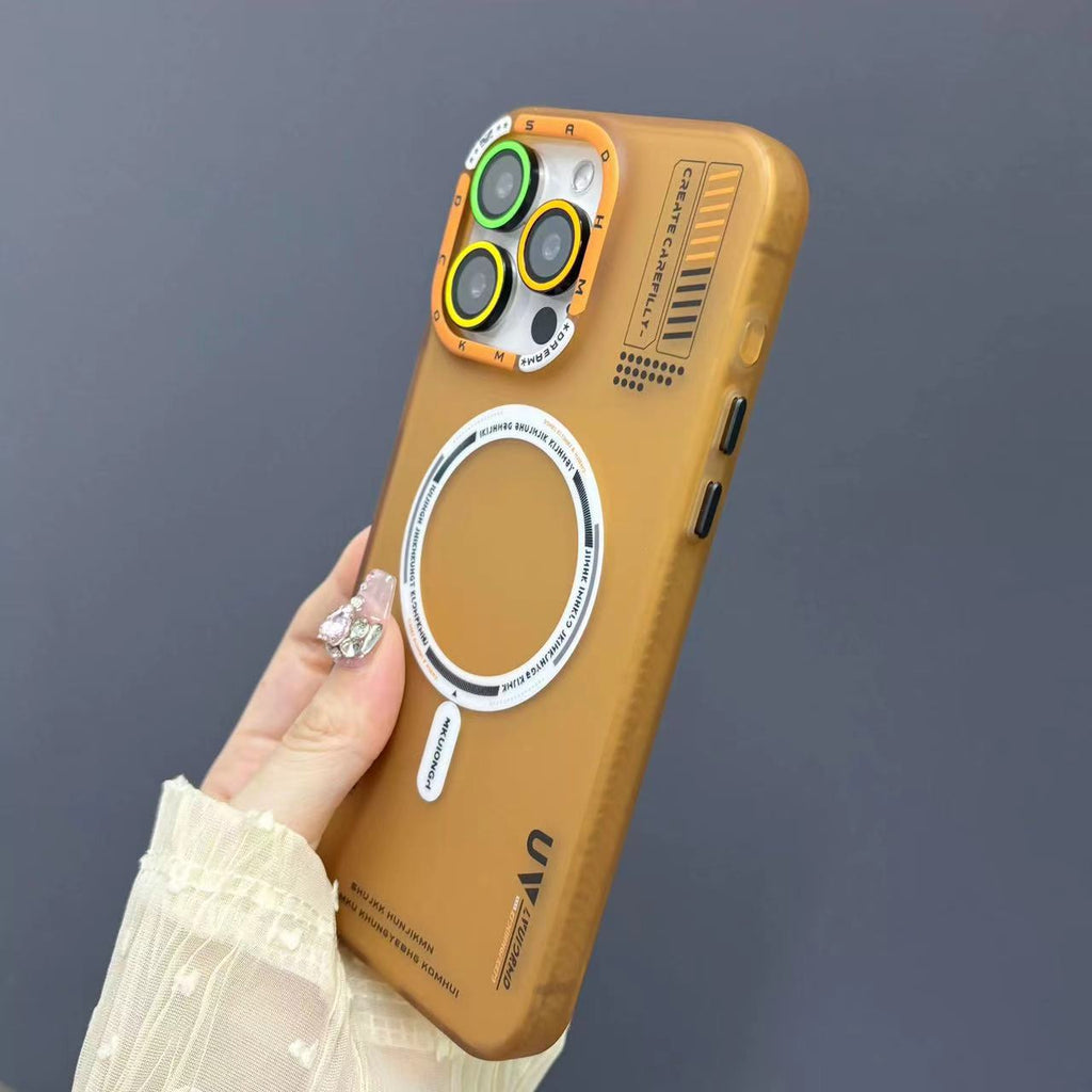 Magnetic Matte Phone Case for iPhone 17 / 16 / 15 / 14 / 13 / 12 / 11 Series - Shockproof Protective Cover
