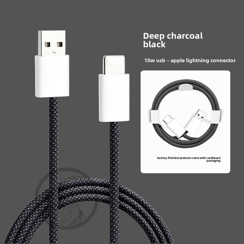 TOLIF Macaron Nylon Braided Fast Charging Cable, Up to 60W PD USB-C to USB-C / Lightning Cable